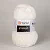 YarnArt Jeans Plus 01 Weiß – Weiches Baumwollgarn, 100g – Produktbild-Vorschau 2