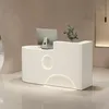 A reception desk in a modern interior. Produktbild-Vorschau
