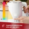 Konvice s regulací teploty, bezdrátová, MPM MCZ-120 bílá Náhled obrázku produktu 2