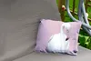MuchoWow® Outdoor Kissen - Weißer Flamingo - 50x30 cm - Produktbild-Vorschau 2