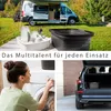 2er Set Fußwanne mit Henkeln, 16l. rechteckig, Anthrazit Produktbild-Vorschau 6