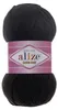 100g Strickgarn Alize Cotton Gold Uni Klassikgarn Häkelgarn schwarz Produktbild-Vorschau