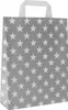 Papiertragetaschen mit STERNE GRAU, 90 g/qm, 32 + 12 x 40 Produktbild-Vorschau 2