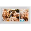 A white multi-photo frame with three images of mothers and children sharing affectionate moments. Náhľad obrázku produktu