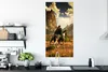 MuchoWow® Poster Pferd - Reiter - Natur 60x120 cm - Produktbild-Vorschau 3