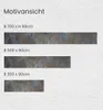 Zaunbanner Betonwand Grau Blau Sichtschutz Garten Zaun Produktbild-Vorschau 4