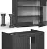 Küchenzeile Vicco Fame-Line Dunkelgrau 200 cm , AP Produktbild-Vorschau 5