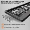 2x Kennzeichenhalter Carbon Optik Nummernschildhalter Produktbild-Vorschau 2