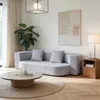 OYAJIA  Schlafsofa Klappbares Knochenloses Schlafsofa mit 2 Produktbild-Vorschau 4