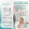 Lantigo AERO 2-seitige Babymatratze 40x90 atmungsaktiv | Produktbild-Vorschau 5