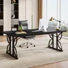 Bureau Tribesigns, 180 cm – Grand bureau d'ordinateur avec Voir les images du produit 1