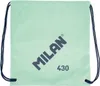 Milan Since 1918 String Rucksack Tasche Grün 42 x 34 x 0,7 Produktbild-Vorschau 1