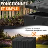 GARANTIA ECO-KING composteur 600 litres noir Voir les images du produit 5