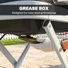 Outsunny Tragbarer Gasgrill 1-Brenner 5kW Grillwagen mit Produktbild-Vorschau 8