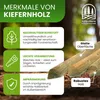 Holzpaket für Gartenzaun Lattenzaun inkl. Schrauben 180 cm Produktbild-Vorschau 2