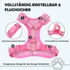 Supet Katzengeschirr und Leine Set Grau M M Reflektierende Produktbild-Vorschau 3