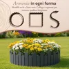 Floranica Bordo Aiuole Flessibile 40 cm x 200 cm Antracite Anteprima dell’immagine prodotto 4