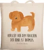 Mr. & Mrs. Panda Einkaufstüte Hund Flauschig - Transparent Produktbild-Vorschau 1