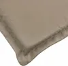 vidaXL Cuscino lettino Taupe 200x70x3 cm Tessuto Oxford Anteprima dell’immagine prodotto 6