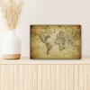 MuchoWow® - Leinwandbilder - Weltkarte - Vintage - Antik - Produktbild-Vorschau 6