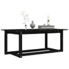 vidaXL Couchtisch Schwarz 110x55x45 cm Massivholz Kiefer -  Produktbild-Vorschau 12