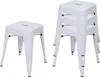 lot de 4 tabourets HWC-A73, tabouret métallique, métal Voir les images du produit 1