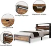 okwish Metallbett Einzelbett 90 x 200 cm mit Produktbild-Vorschau 3