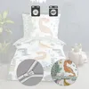 Duvet cover Good Morning 135x200 + 1* 80x80 cm - dinosaurs Produktbild-Vorschau 9