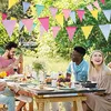Wimpelkette Outdoor Pastell 4 Stück–  16 M Girlande Produktbild-Vorschau 2