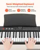 VEVOR - Piano numérique 61 touches, clavier semi-lesté, Voir les images du produit 3