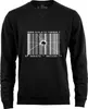 Cotton Prime® Sweatshirt Barcode - Out of Order XL Schwarz Produktbild-Vorschau 3