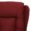 Close-up of a red upholstered chair. Podgląd zdjęcia produktu