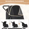 COSTWAY Hundewagen klappbar, Hundebuggy bis 25 kg, Produktbild-Vorschau 3