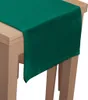 Zamatový behúň na stôl 40x180 cm tmavozelený zelený Náhľad obrázku produktu 5