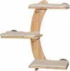 Katzen Kletterwand 3-stufig Wandkratzbaum Produktbild-Vorschau 5