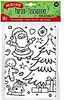 A packaged paper tablecloth with Christmas-themed drawings for coloring. Anteprima dell’immagine prodotto