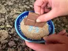Plateau à râper en céramique Kaladia, peint à la main en Voir les images du produit 2