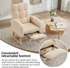MODFU Fauteuil à Bascule Design, Chaise Confortable pour Voir les images du produit 5