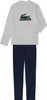 Lacoste Schlafanzug Pyjama-Set lang mit Samt-Logo aus Produktbild-Vorschau 6