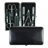 Pfeilring Manicure-Etui schwarz 7-teilig Rindleder, Produktbild-Vorschau 1