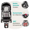Hundebuggy Katzenbuggy - Innopet All Terrain Schwarz/Silber Produktbild-Vorschau 2