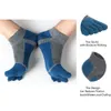 5 Paar Herren Zehensocken, atmungsaktive 5-Finger-Socken Produktbild-Vorschau 5