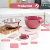 A kitchen counter with a set of food preparation tools. Produktbild-Vorschau