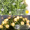 LUMILED Solar Lichterkette Außen 16,8m 100x LED Kristall Produktbild-Vorschau 16