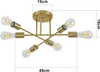 ZMH Deckenlampe Vintage Deckenleuchte E27 - 6 Flammig Produktbild-Vorschau 7