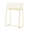 Bloomingville Trendy Basket Johanna Gold 75x50x29 cm Produktbild-Vorschau 1