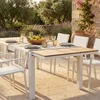 Ausziehbarer Gartentisch aus Aluminium Cayman 200/300x95 Produktbild-Vorschau 4