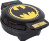 A black Batman-themed waffle maker is shown against a white background. Produktbild-Vorschau