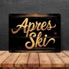 Apres Ski - Party Deko Metallschild XXL in 28x38 cm Produktbild-Vorschau 4