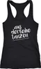 Damen Tanktop mit Spruch aus der Reihe tanzen Party Techno Produktbild-Vorschau 1